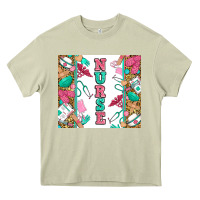 Mossy nurse Heavy Core Tee - Zillion Design Studio