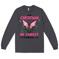 Smoke new creation in christ 2 corinthians5.17 Long Sleeve Tee - MaliasSmallBusiness