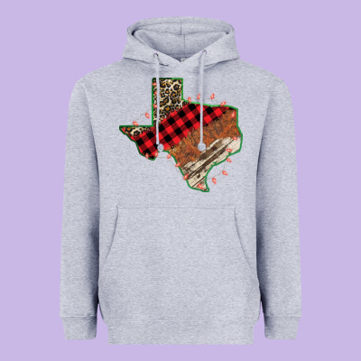 Christmas Texas Heavyweight Hoodie Designed By Bettercallsaul