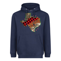 Navy Christmas Texas Heavyweight Hoodie - Bettercallsaul