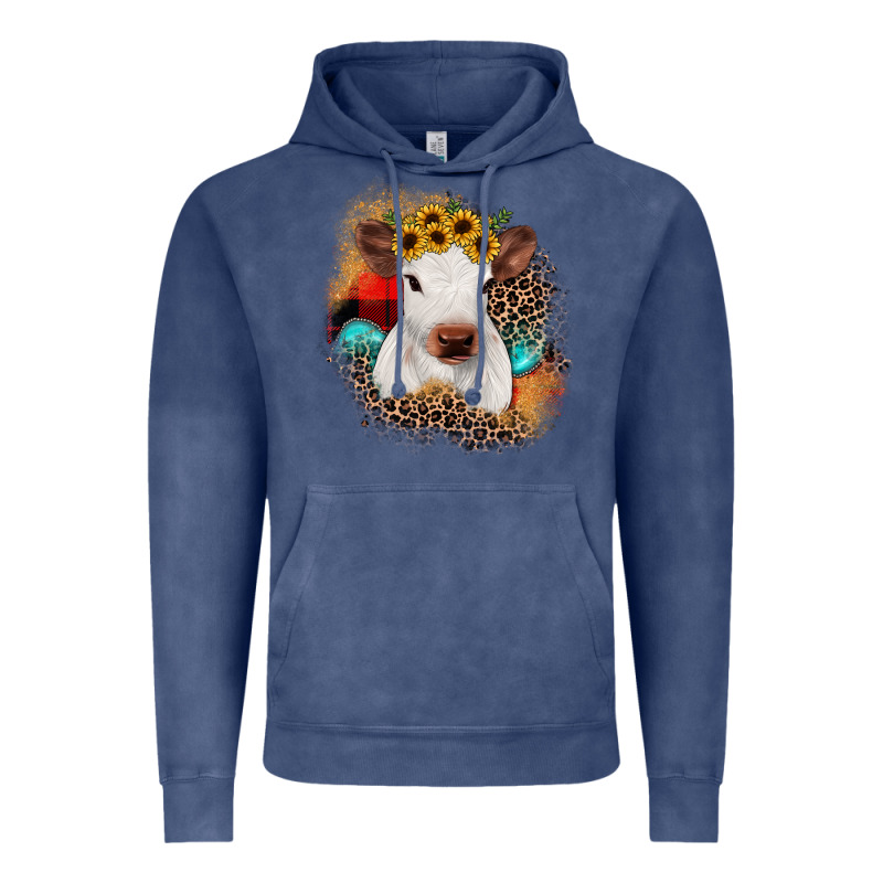 Christmas Heifer Vintage Hoodie by JahusDesignShop | Teevron