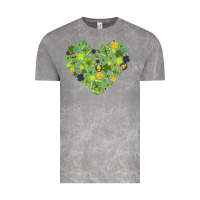 Cloud Rock heart shaped clover Vintage Tee - AdoDesignShop