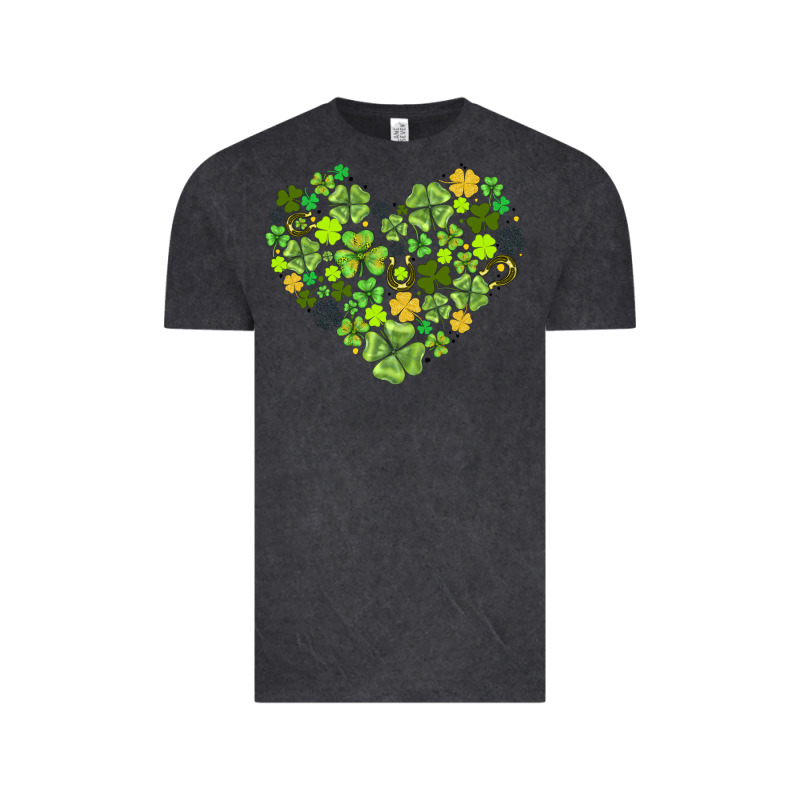 Heart Shaped Clover Vintage Tee by AdoDesignShop | Teevron
