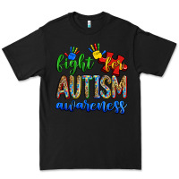 Black fight for autism awareness Premium Tee - Zillion Design Studio