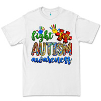White fight for autism awareness Premium Tee - Zillion Design Studio