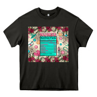 Asphalt nurse nutrition facts Heavy Core Tee - Zillion Design Studio