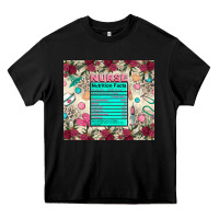 Black nurse nutrition facts Heavy Core Tee - Zillion Design Studio