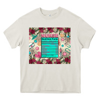 Nurse Nutrition Facts Heavy Core Tee | Teevron
