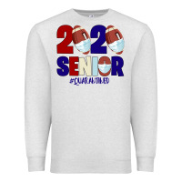 Oatmeal Heather Quarantined Senior 2020 American Football Premium Sweatshirt - Bettercallsaul