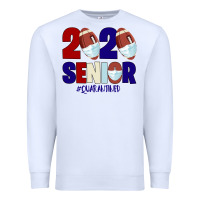 White Quarantined Senior 2020 American Football Premium Sweatshirt - Bettercallsaul