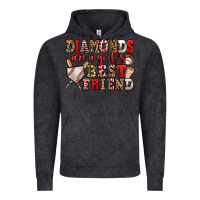 Vintage Black diamonds are a girl's best friend baseball Vintage Hoodie - Jasminsmagicworld
