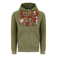 Vintage Olive diamonds are a girl's best friend baseball Vintage Hoodie - Jasminsmagicworld
