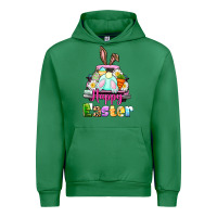 Emerald Bunny Happy Easter truck Urban Hoodie - CowGirlArtShop