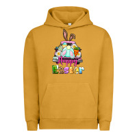 Pigment Peanut Butter Bunny Happy Easter truck Urban Hoodie - CowGirlArtShop