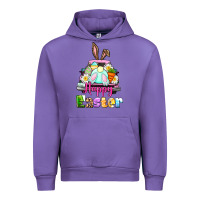 Tulip Bunny Happy Easter truck Urban Hoodie - CowGirlArtShop