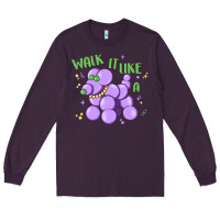 Plum walk it like a Long Sleeve Tee - MaliasSmallBusiness