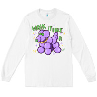 White walk it like a Long Sleeve Tee - MaliasSmallBusiness