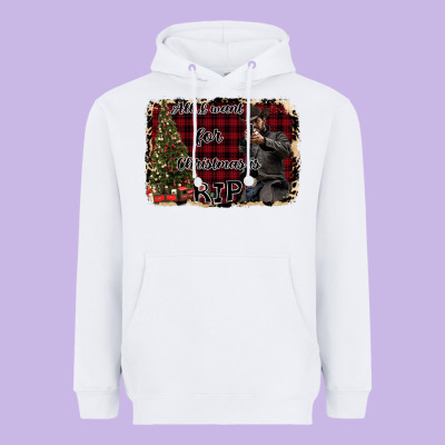 All I Want For Christmas Is Rip Heavyweight Hoodie Designed By Bettercallsaul