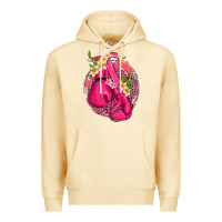 Pina Colada cancer boxing gloves with ribbon Premium Hoodie - NancyCooperArtShop