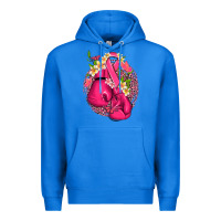 True Royal cancer boxing gloves with ribbon Premium Hoodie - NancyCooperArtShop