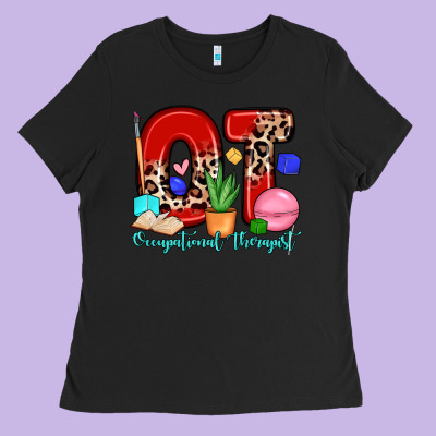 Ot Occupational Therapist Ladies Tee Designed By Zillion Design Studio