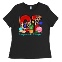 Black ot occupational therapist Ladies Tee - Zillion Design Studio