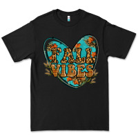 Black fall vibes heart Premium Tee - RanaPortraitStore