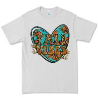 Dove Grey fall vibes heart Premium Tee - RanaPortraitStore