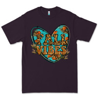 Plum fall vibes heart Premium Tee - RanaPortraitStore