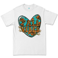 White fall vibes heart Premium Tee - RanaPortraitStore