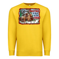 Lemon christmas is best at the farm Premium Sweatshirt - RanaPortraitStore