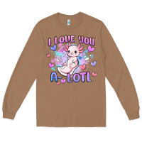 Toasted Coconut love you a lotl Long Sleeve Tee - MaliasSmallBusiness