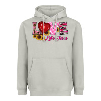 Moon Dust valentine's day love like jesus Heavyweight Hoodie - RanaPortraitStore