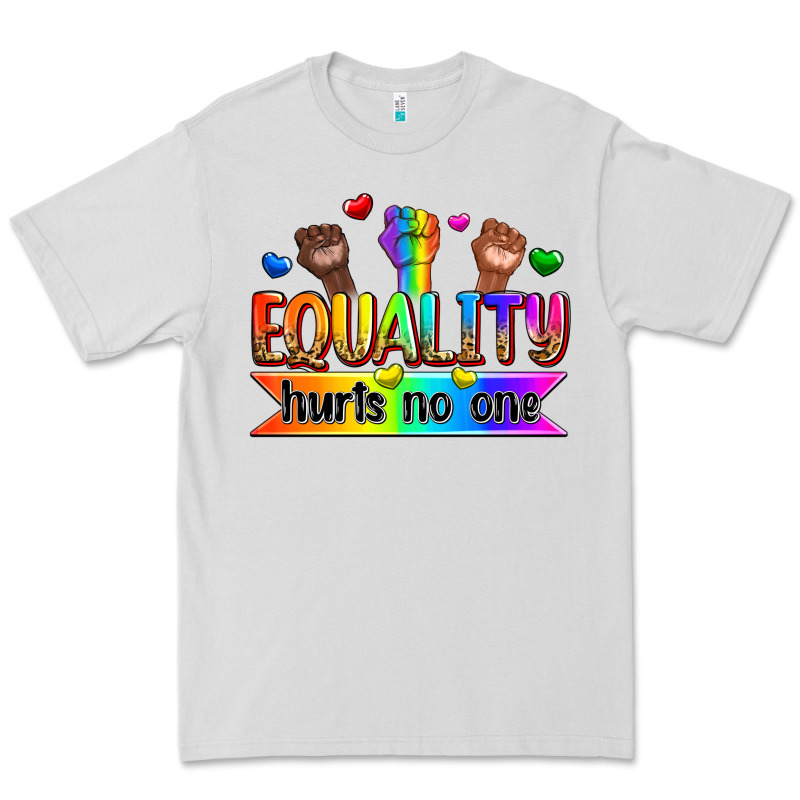 Equality Hurts No One Premium Tee by Zillion Design Studio | Teevron
