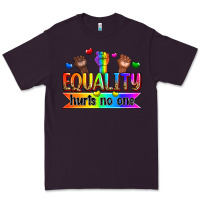 Plum equality hurts no one Premium Tee - Zillion Design Studio