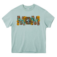 Mom With Aztec Mothers Day Heavy Core Tee | Teevron