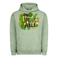 Pigment Oil Green St. Patrick's Un pinch able Urban Hoodie - CowGirlArtShop