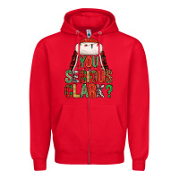 Red You serious clark Zipper Hoodie - NancyCooperArtShop