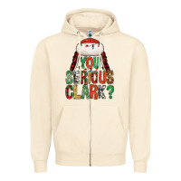 Sandshell You serious clark Zipper Hoodie - NancyCooperArtShop