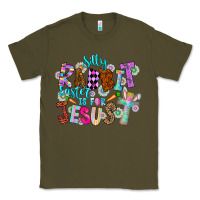 Army Green Silly Rabbit Easter Is For Jesus Classic Tee - CowhideDigitalArt