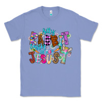 Colony Blue Silly Rabbit Easter Is For Jesus Classic Tee - CowhideDigitalArt