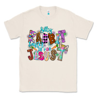 Natural Silly Rabbit Easter Is For Jesus Classic Tee - CowhideDigitalArt