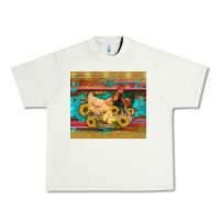 Pistachio western coop animals farm chicken chick rooster sunflowers wooden sera Urban Heavy Tee - Artiststas