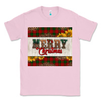 Bubblegum Pink merry Christmas sunflowers Classic Tee - Jasminsmagicworld
