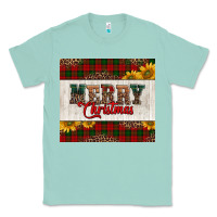 Seafoam merry Christmas sunflowers Classic Tee - Jasminsmagicworld