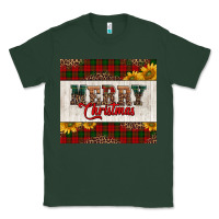 Sports Green merry Christmas sunflowers Classic Tee - Jasminsmagicworld