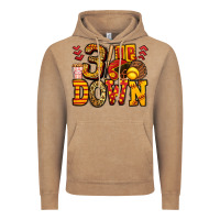 Vintage Coffee three up three down softball Vintage Hoodie - Jasminsmagicworld