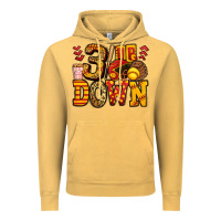 Vintage Mustard three up three down softball Vintage Hoodie - Jasminsmagicworld