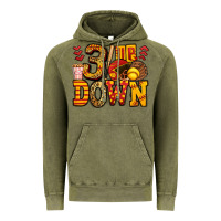 Vintage Olive three up three down softball Vintage Hoodie - Jasminsmagicworld