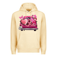 Pina Colada cancer truck back view Premium Hoodie - NancyCooperArtShop